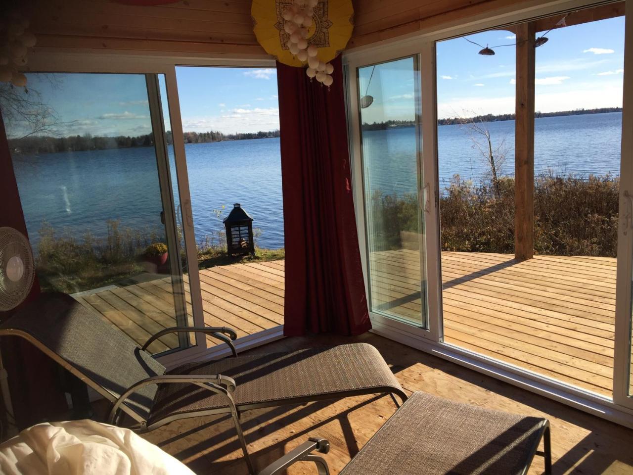 Havre Du Lac A La Tortue Herouxville Екстериор снимка